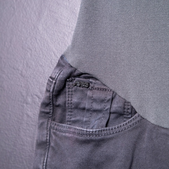 Joe's Gray Maternity Military Chelsea Skinny Sz 27 - Picture 3 of 6